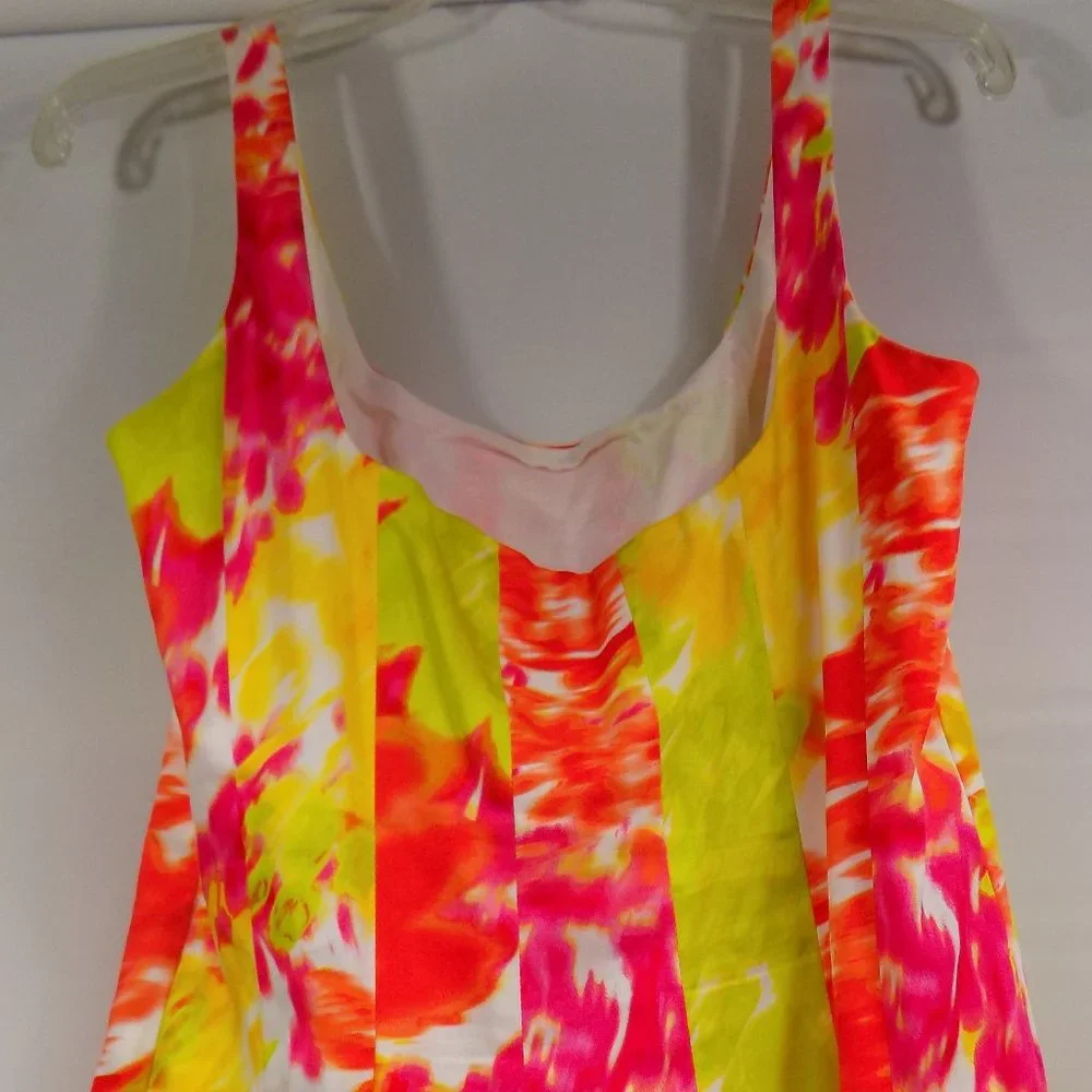 American Living Pastel Color Tank Dress Size 12 - Picture 5 of 9